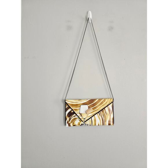 Kent Stetson White Wine Crossbody Envelope Bag - Picture 1 of 5